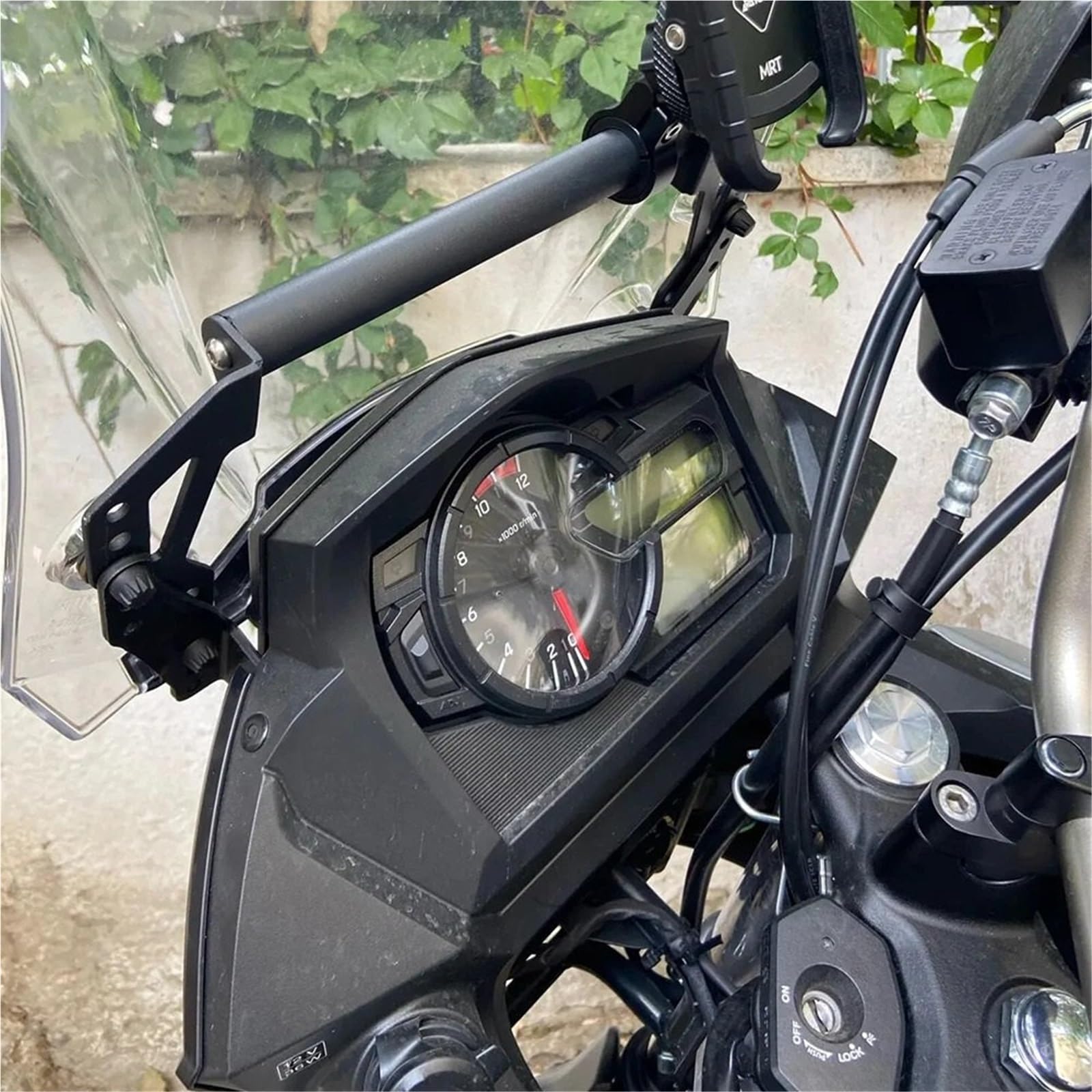 Uchwyt do nawigacji GPS Uchwyt na telefon komórkowy do motocykla, uchwyt na nawigację GPS, pasujący do Suzuki V-Strom 1000, Vstrom DL 650 2017-2023 Motocyklowy uchwyt do nawigacji(DL1000)