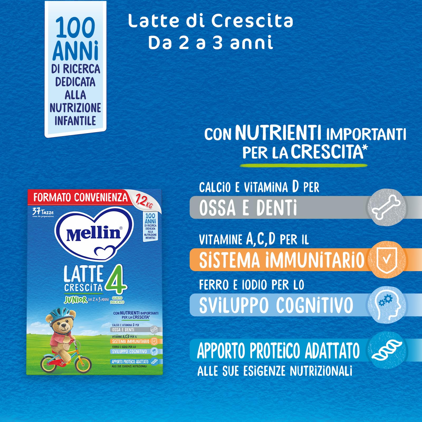 negozio sigarette elettroniche messina latte Crescita liquido Nidina Optipro 3 - formato scorta 6x1L -Nestlè main image 0