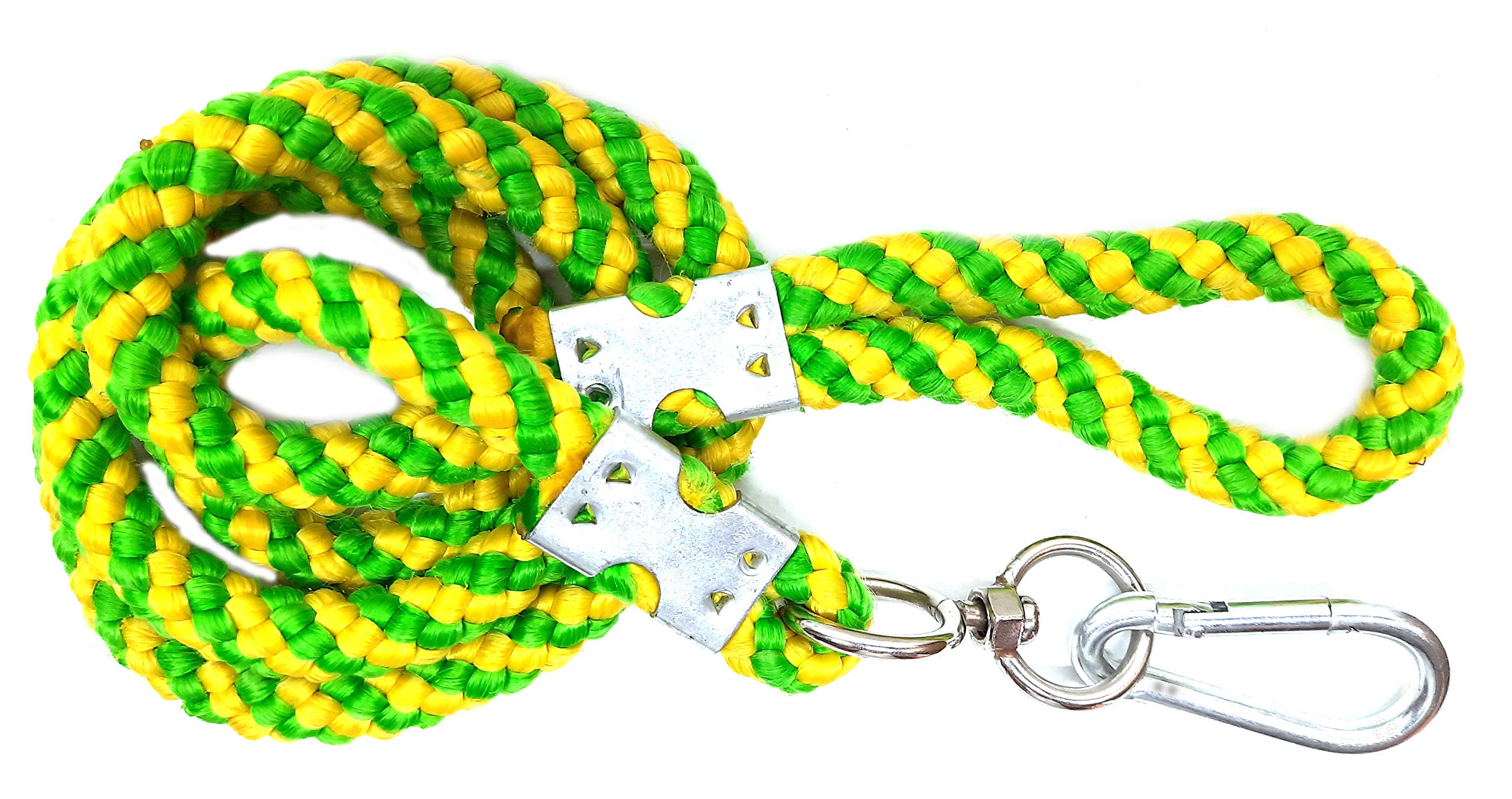 LAGHIMA Jadon 170 cm Dog Cord Leash Heavy Lock,Chains for Strong Dogs Lead Rope Cord, (Yellow, Green), Extra Large Pets (B0CD439FM5) Amazon Price History, Amazon Price Tracker