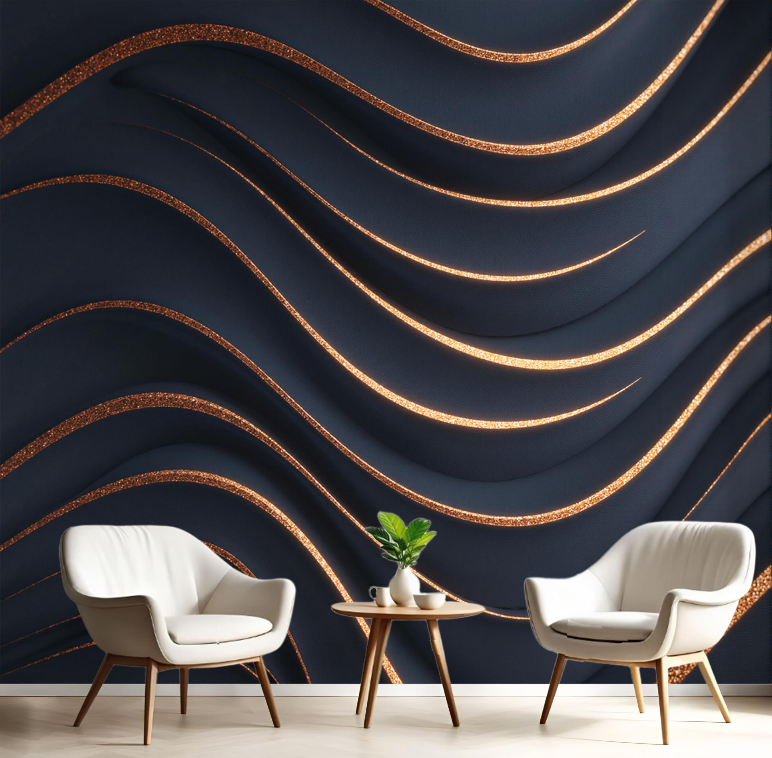 Papel pintado pared panorámico para renovar paredes aburridas del salón