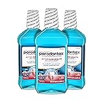 Parodontax Active Gum Health Mouthwash, Antiplaque and Antigingivitis Mouthwash, Mint, 3x16.9 Fl Oz