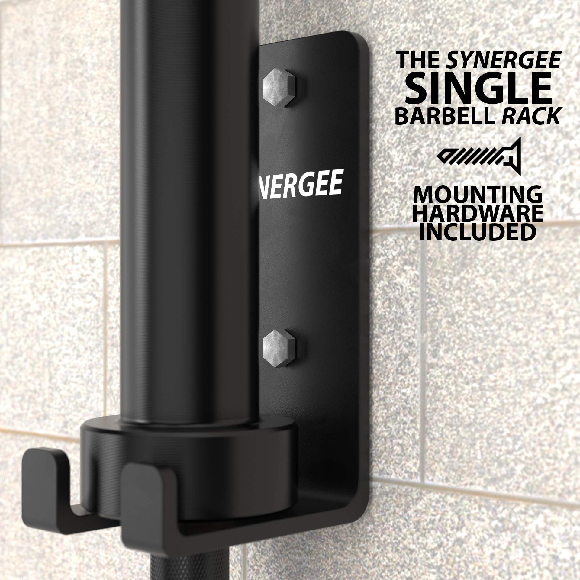 Amazon.co.jp: Synergee 1、2、5 バーベルホルダー 縦型吊り下げ