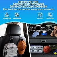 Vista 2 de AUXKO - Cubierta de carga retráctil para Lincoln MKX 2018-2016, cubierta de equipaje de maletero con protección de sombra para Lincoln Nautilus Para