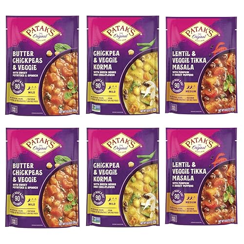 Patak's RTE VRIETY PCK 10.05oz 3 unidades