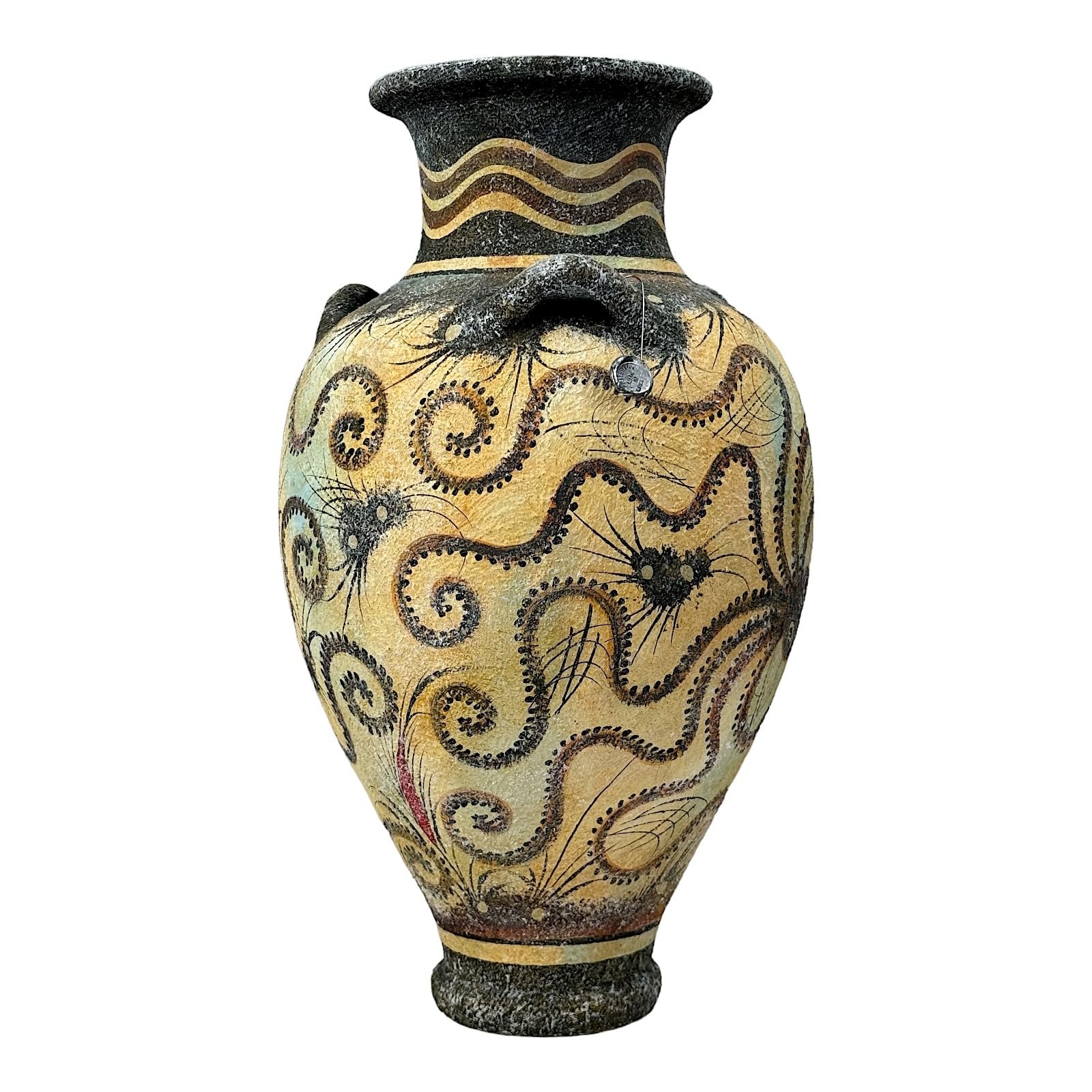 Amazon.com: Minoan Vase Pottery Painting Octopus Ancient