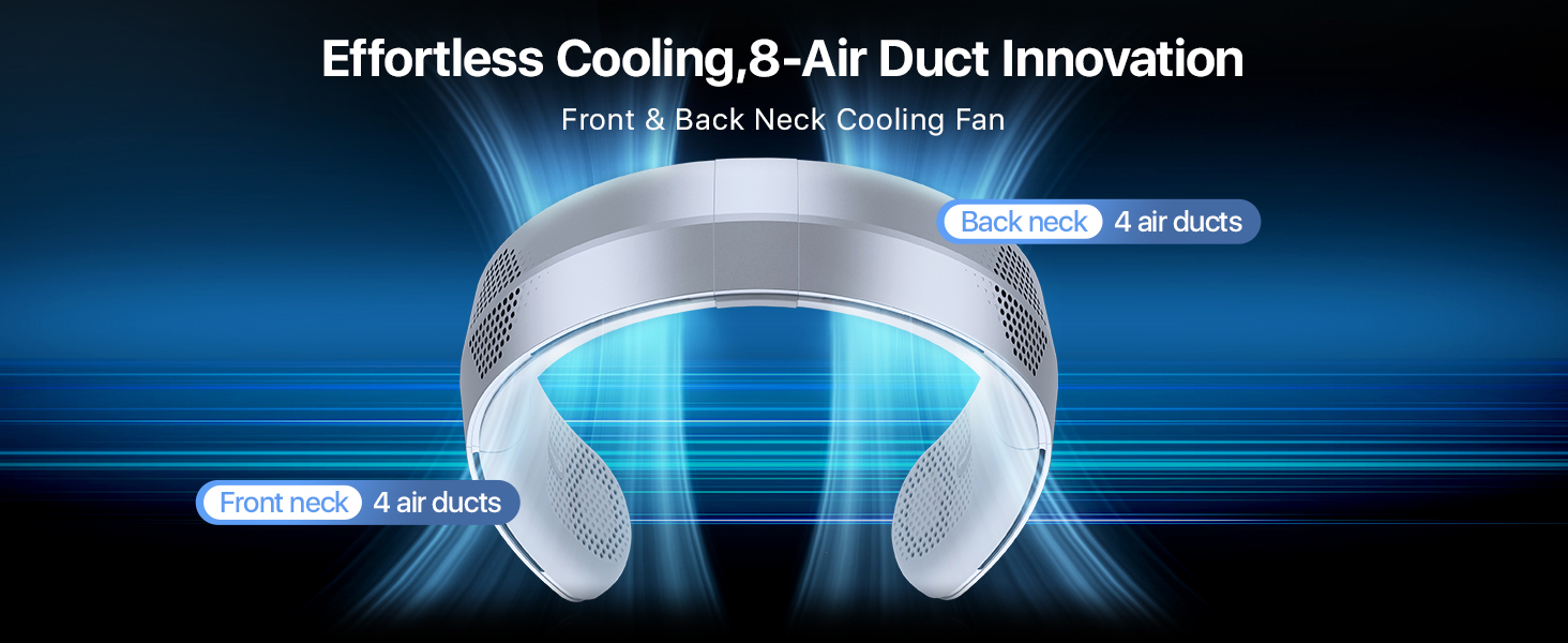 Amazon.com: DesertWest 2024 Flagship Portable Neck Fan