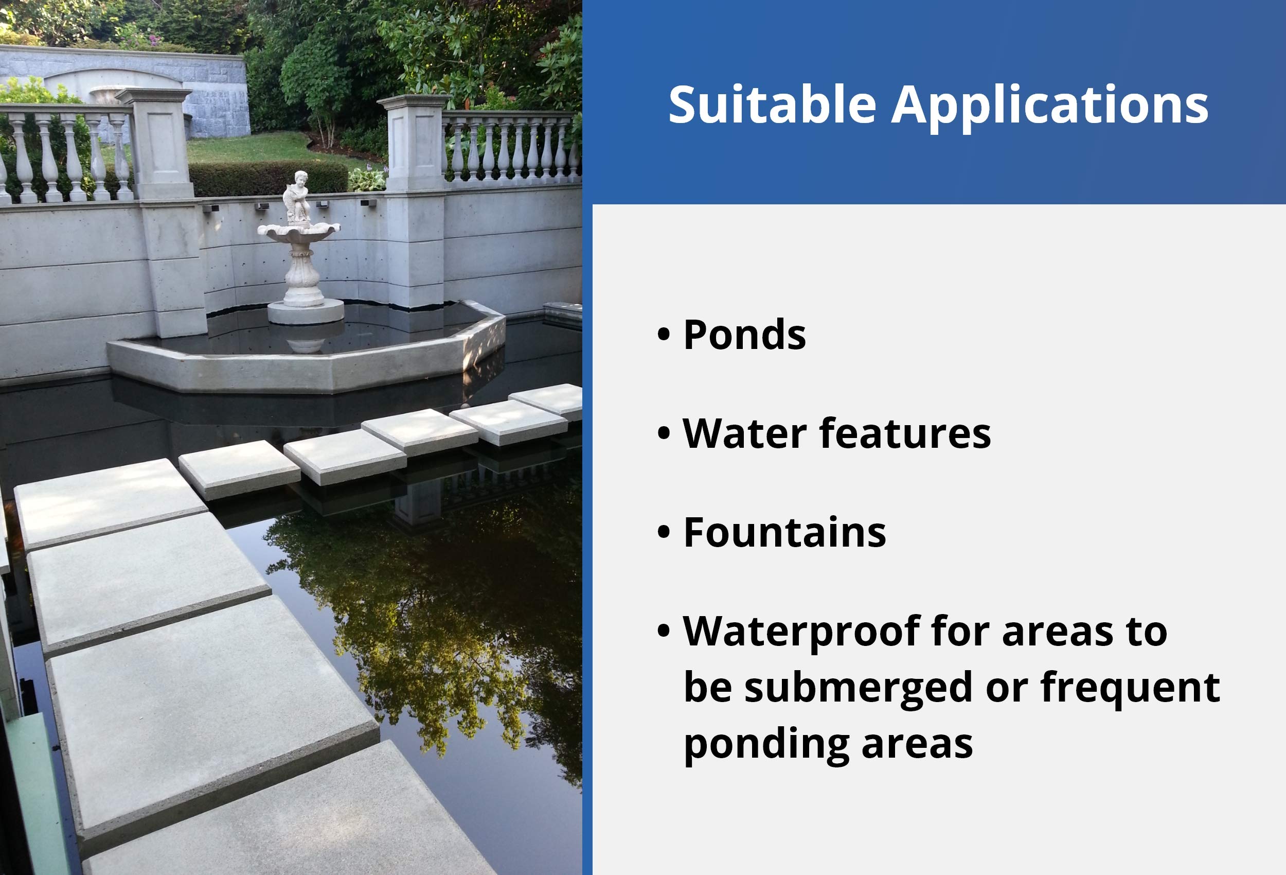 Liquid Rubber NeoPond Waterproof Pond Sealant Fish and Plant Safe