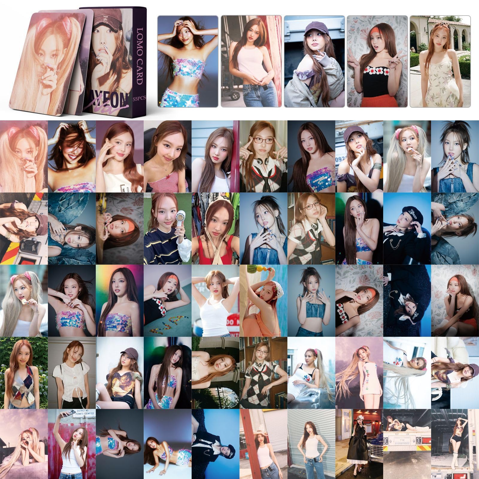 Twice Kpop Nayeon Album photocard Twice Nayeon lomo Cards Twice