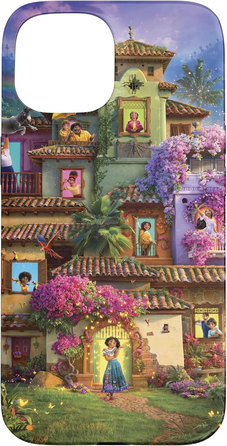 iPhone 14 Disney Encanto Madrigal Whole House Poster Case
