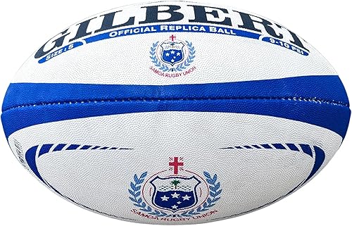 Miniatura 2 de Gilbert Réplica de pelota de rugby de Samoa tamaño 5 - Estándar