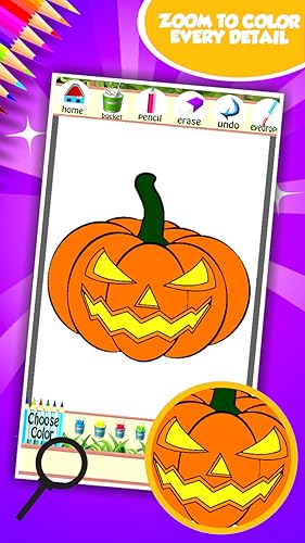 Livro para colorir Halloween