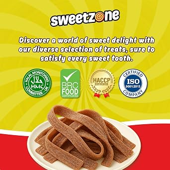 Sweetzone Cola Belts 100 Pcs 1.1kg