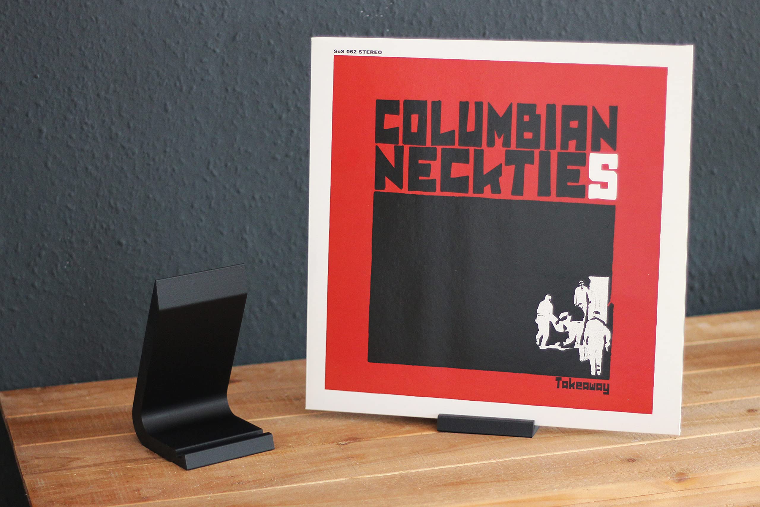 NewGround Designs Espositore LP, display in vinile, supporto per dischi in vinile, decorazione da 12"
