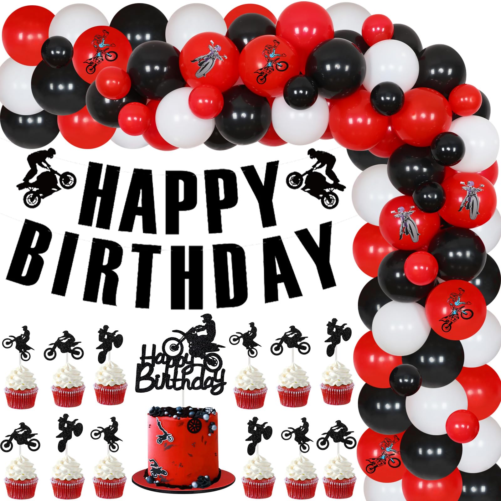 Kit Decorazioni Per Festa Di Compleanno A Tema Pizza, 72 Pezzi: Palloncini, Striscioni, Topper E Ghirlanda