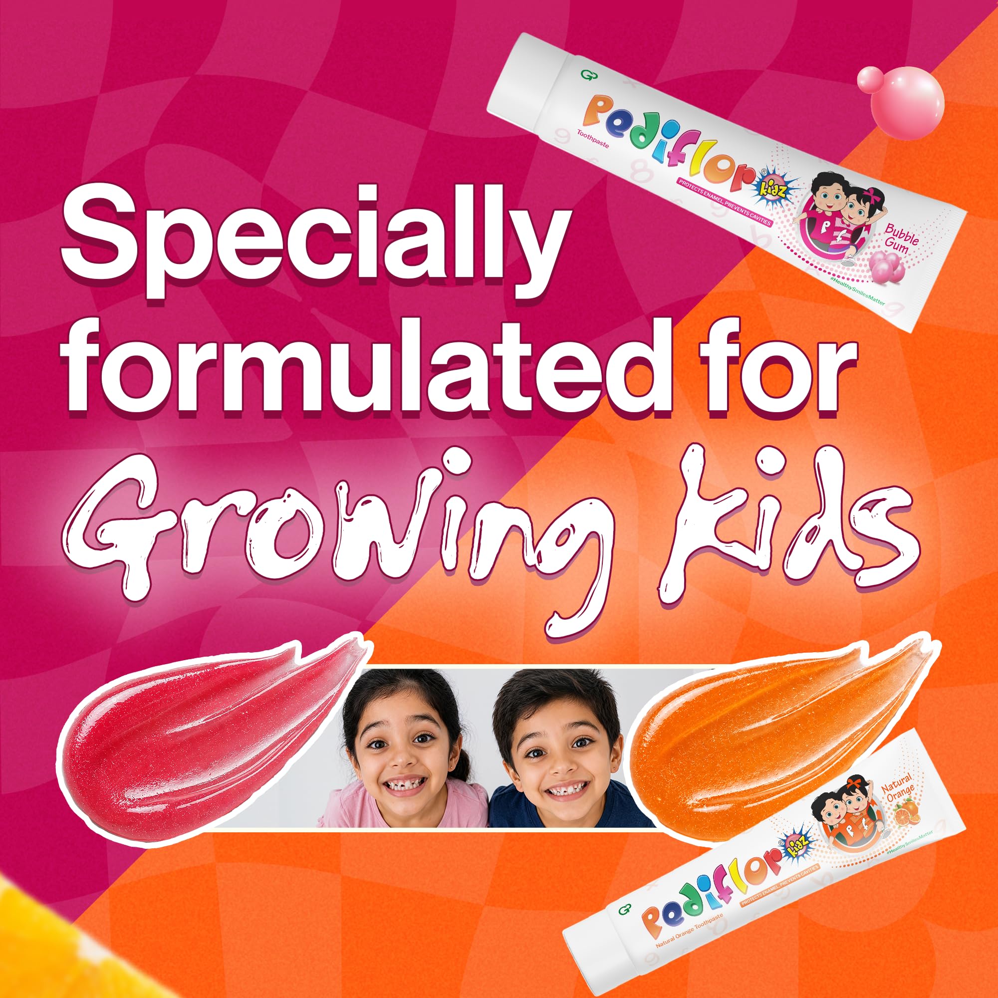 PediflorKidz Day & Night Gift Set + Buddy Toothbrush | Pack of 1 1