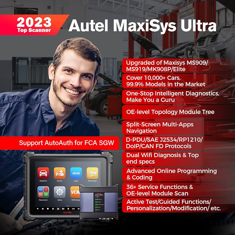 Amazon.com: Autel MaxiSys Ultra OBD Scanner: 2023 Updated of