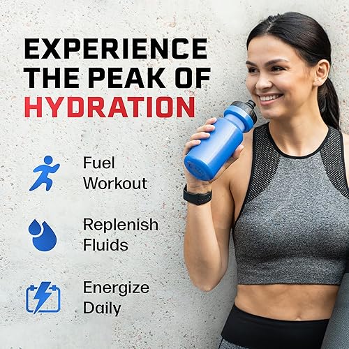 Miniatura 2 de Juicy Mixes PeakH20 - Paquetes de hidratación en polvo de electrolitos  Ice Pop  72 porciones  Paquetes de sabor de agua sin azúcar para