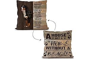 Bernese Mountain Dog Pillow Covers: A Cozy Embrace for Dog Lovers