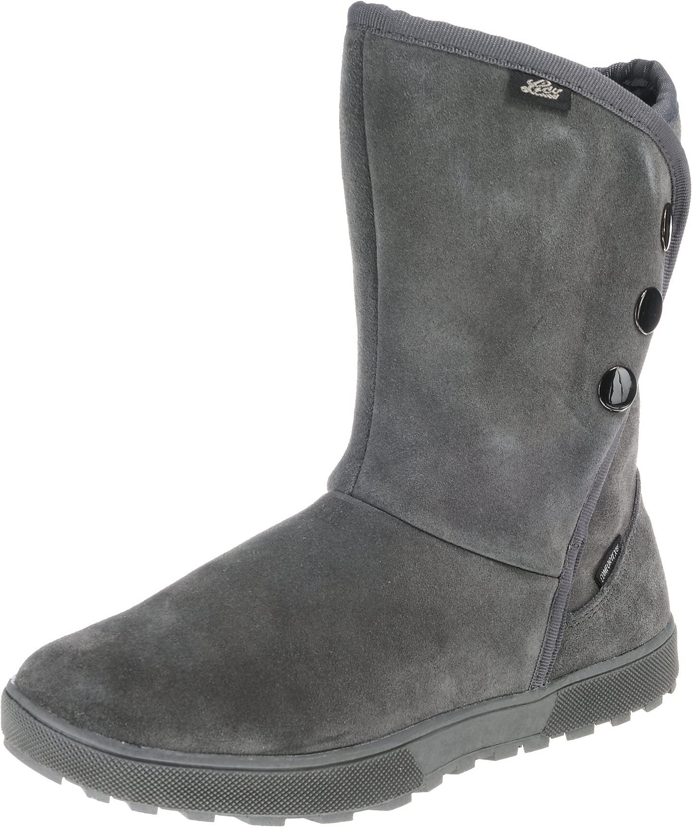 Lico Girls' Amalia Snow Boots Grey Size: 4 UK