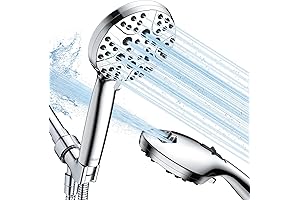 High Pressure Shower Head & Handheld, Pet & Tub Cleaner Power Washer
