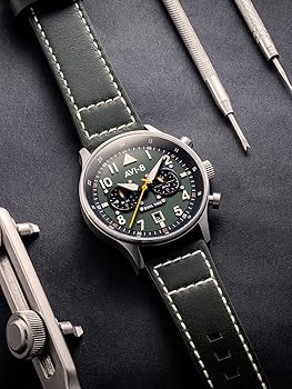 レア　パルメイラス　アウェイ　ヴィンテージ　80s Amazon.com: AVI-8 Mens 43.5mm Hawker Hurricane Carey Dual Time