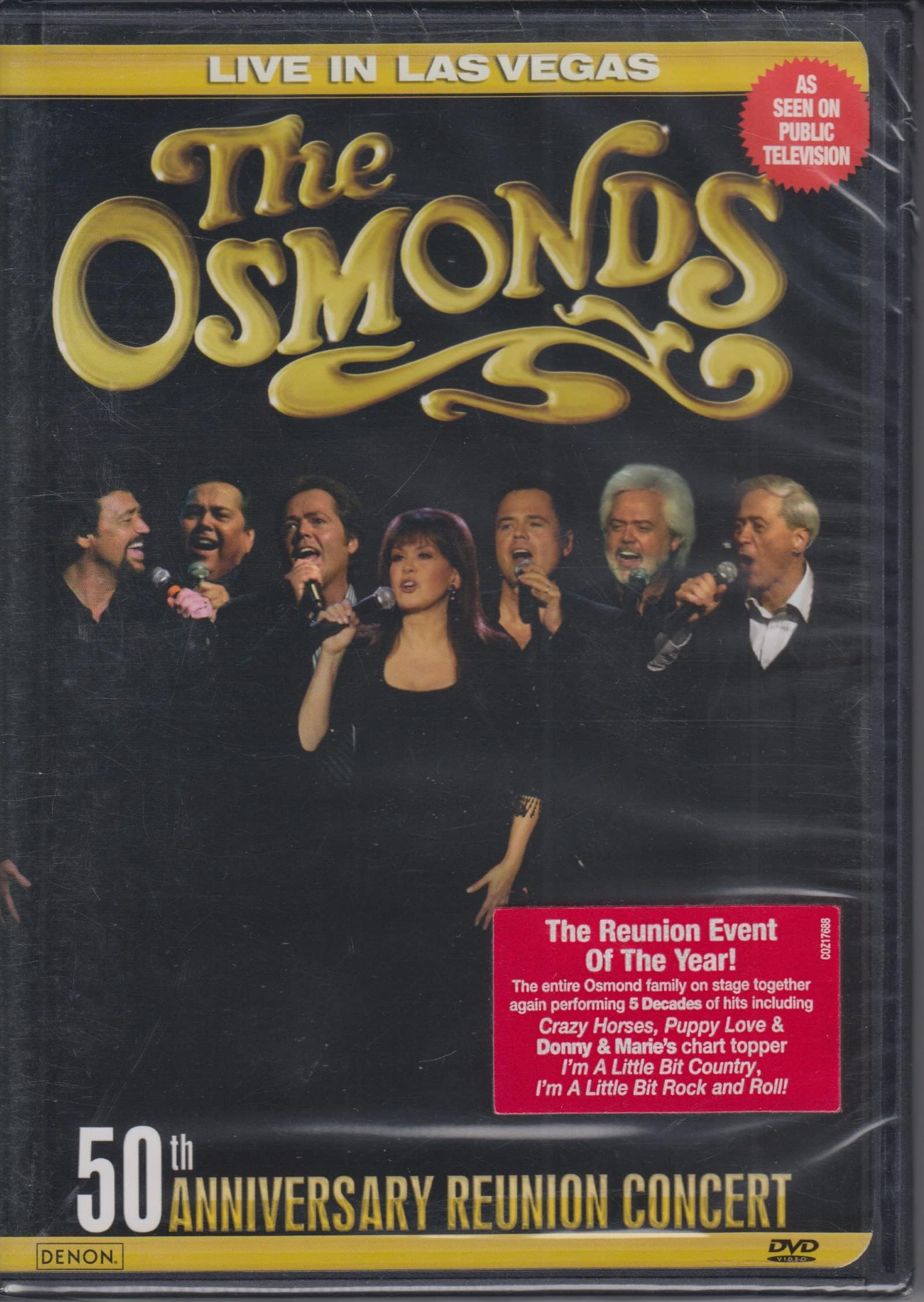Live In Las Vegas 50th Anniversary Reunion Concert [DVD]