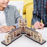 Vista 48 de Juego de bloques de construcción, modelo de arquitectura New York Skylines, bloques de construcción, 3452 piezas, micro ladrillos de construcción