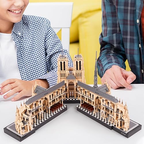 Miniatura 48 de Juego de bloques de construcción, modelo de arquitectura New York Skylines, bloques de construcción, 3452 piezas, micro ladrillos de construcción