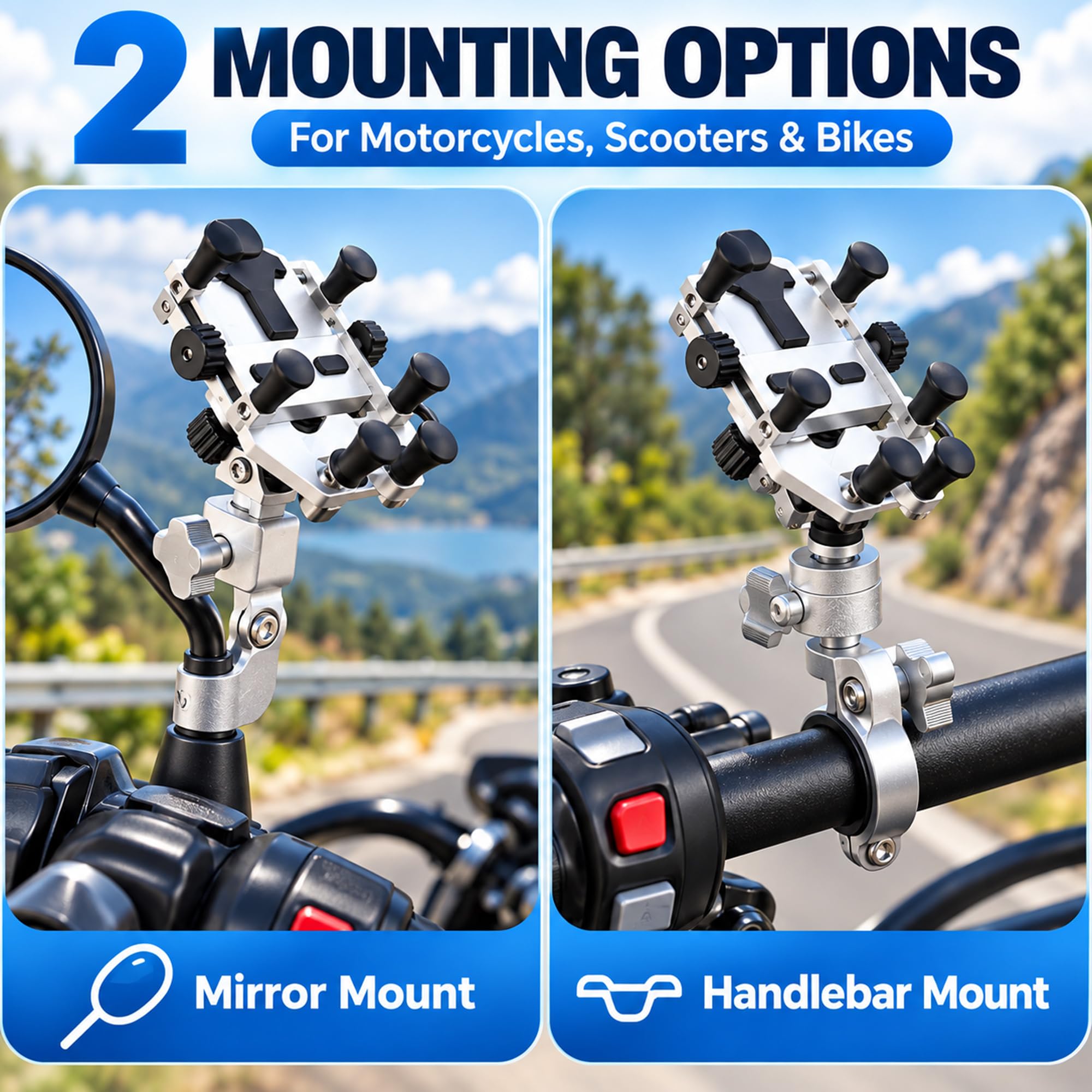 Support de Téléphone Moto pour BMW F850GS F750GS