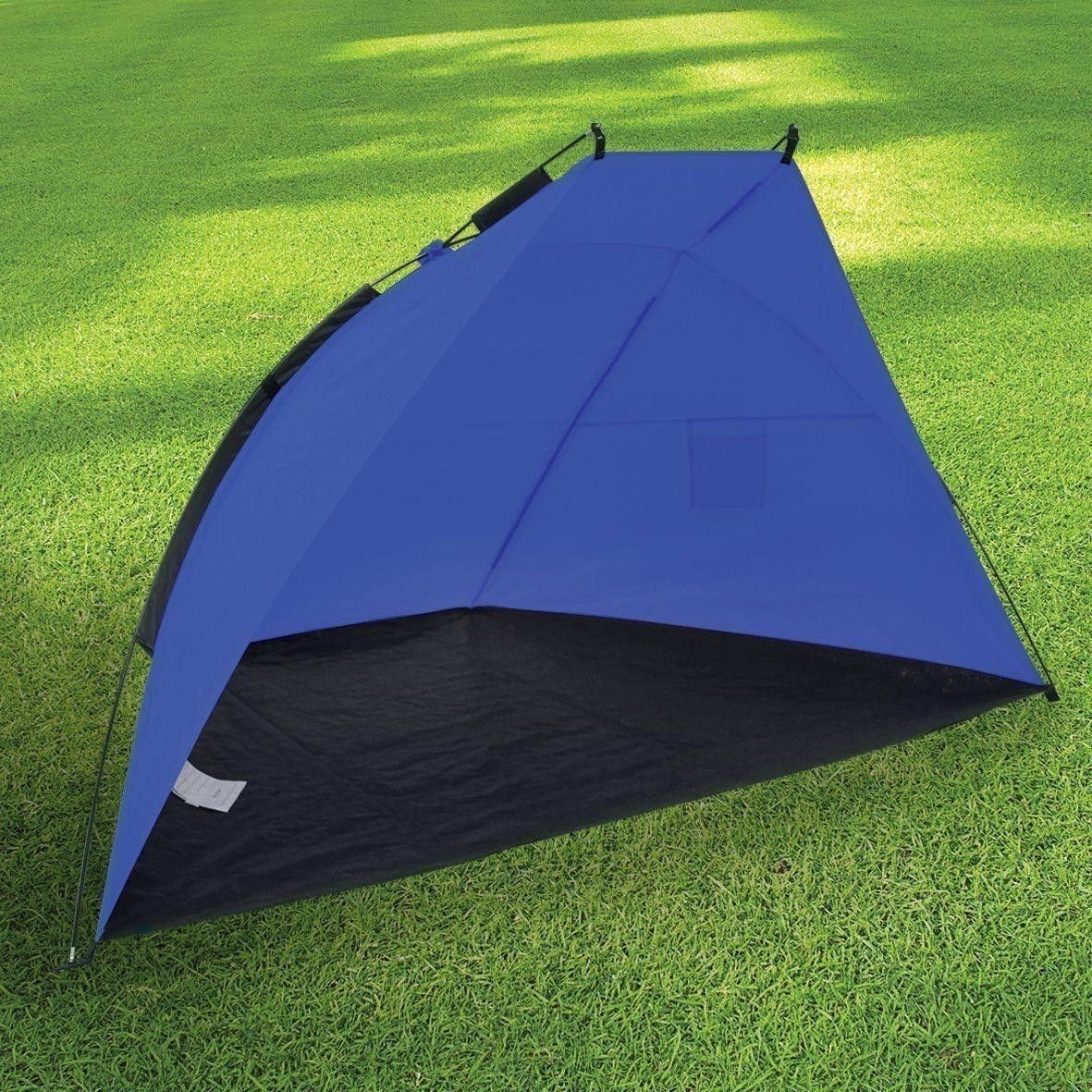 Beach Tent Portable 2 Person Garden And Fishing Waterproof Sun Shelter UV Protection Beach Shade Camping Tent for Outdoor Activities With Carry Bag
