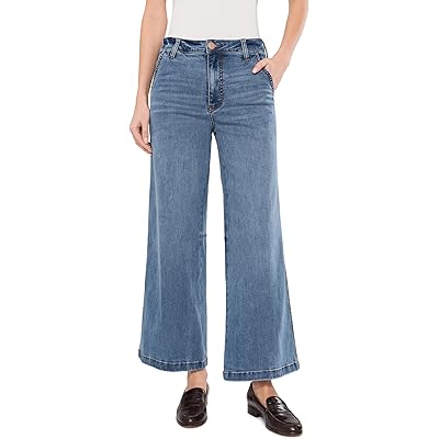 Джинсы KUT from the Kloth Meg-High-Rise, Wide Leg Pants in Acutely