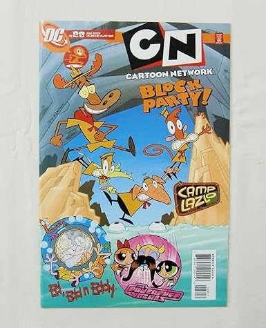 Amazon カートゥーン ネットワーク Cartoon Network Block Party 28 中古アメコミ Dc Comics 07年 パワーパフ ガールズ キャンプ ラズロ 通販
