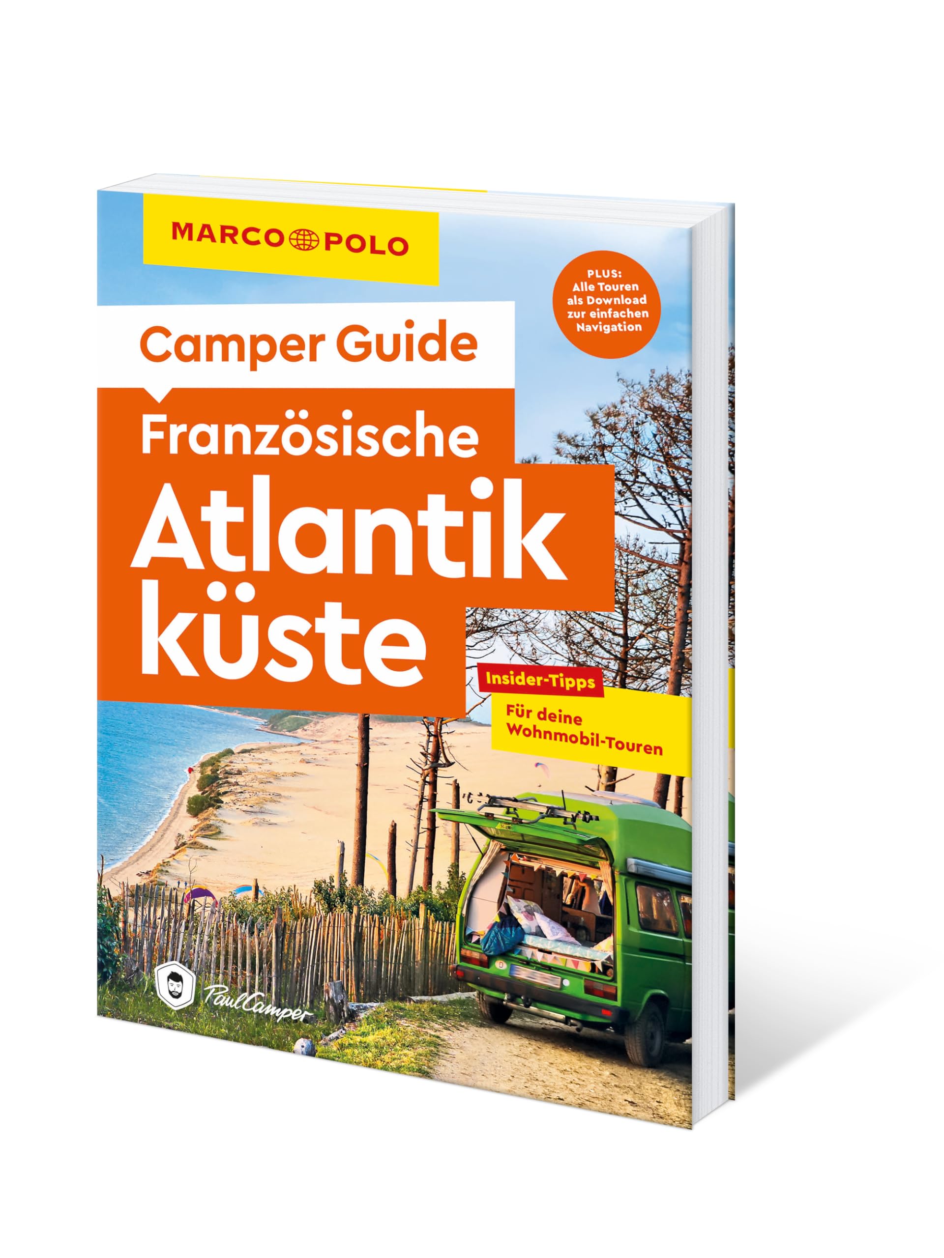 MARCO POLO Camper Guide Französische Atlantikküste: Insider-Tipps für deine Wohnmobil-Touren