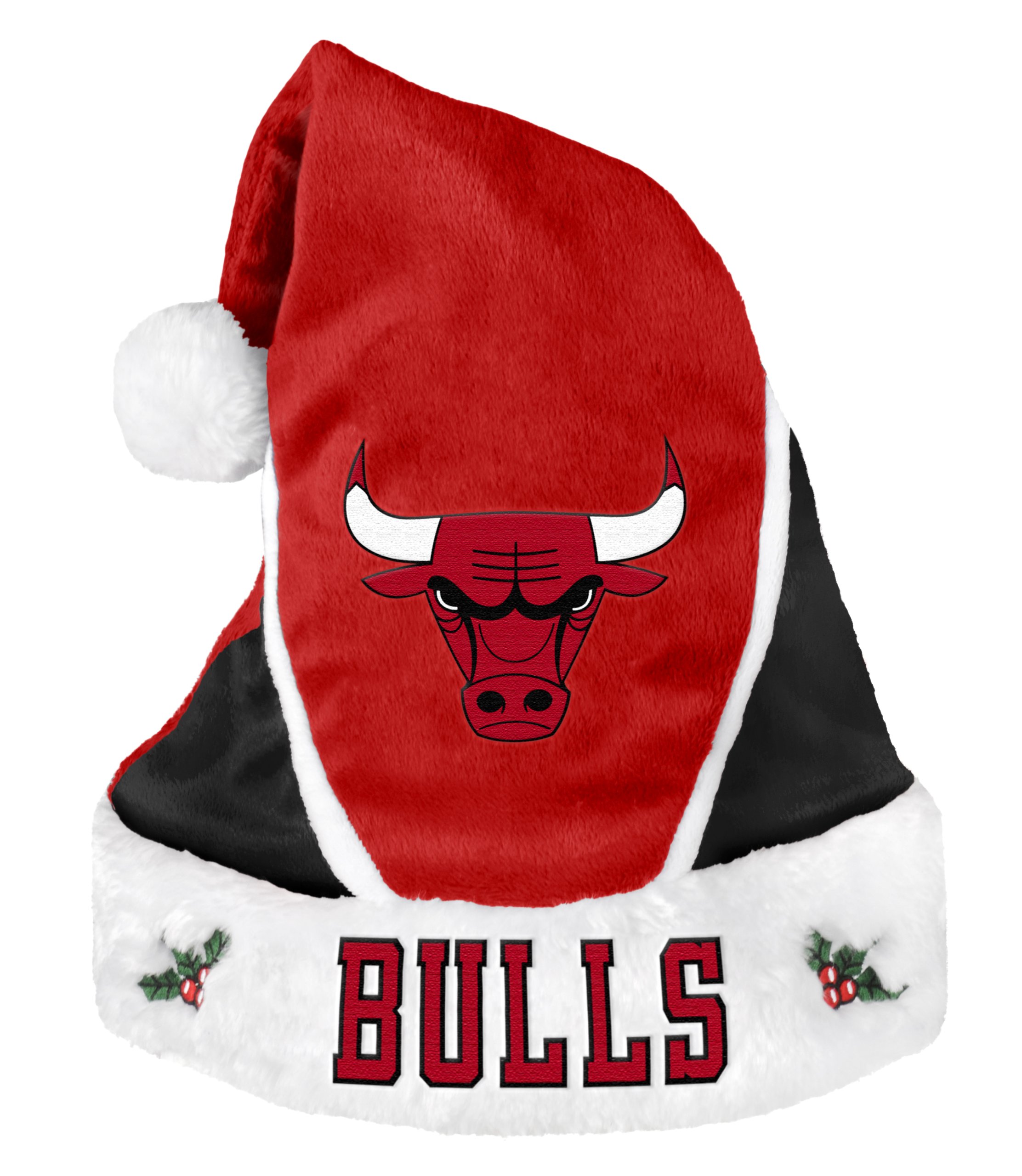 FOCO Chicago Bulls 2014 Colorblock Santa Hat