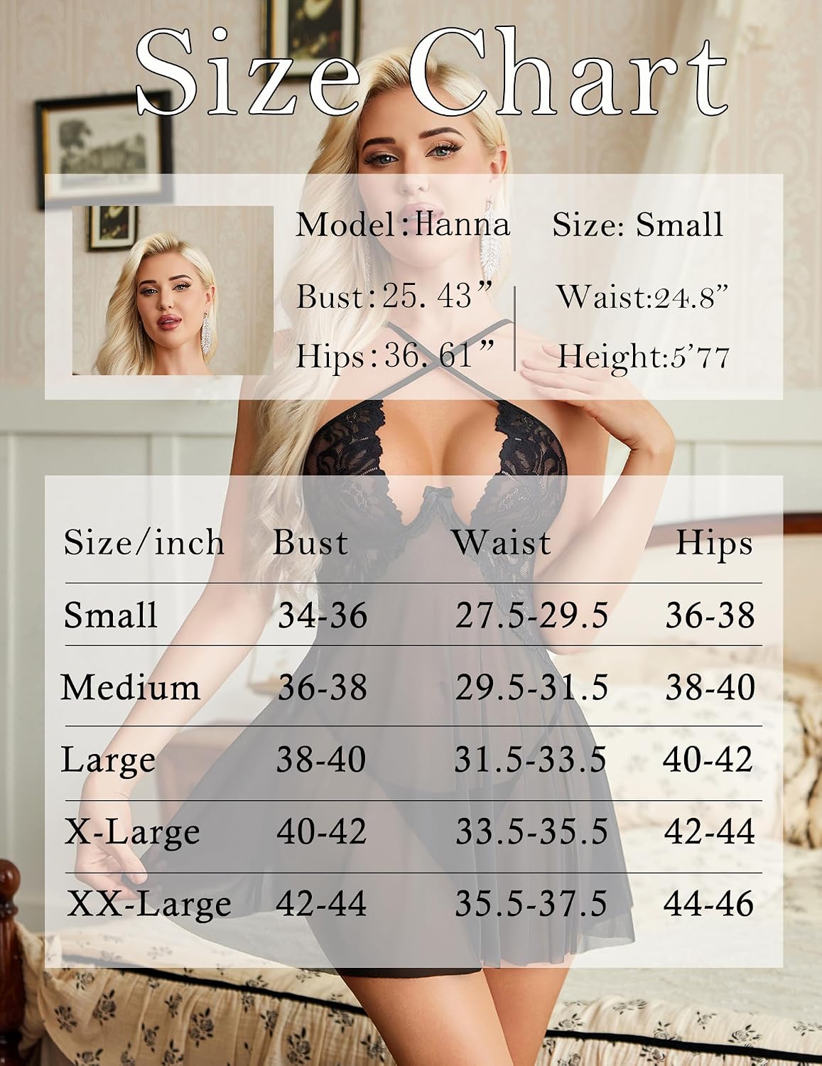 Avidlove Sexy Underwire Lingerie Lace Babydoll Dress Sheer Mesh Nightgown Push up Lingerie Dress With Thong