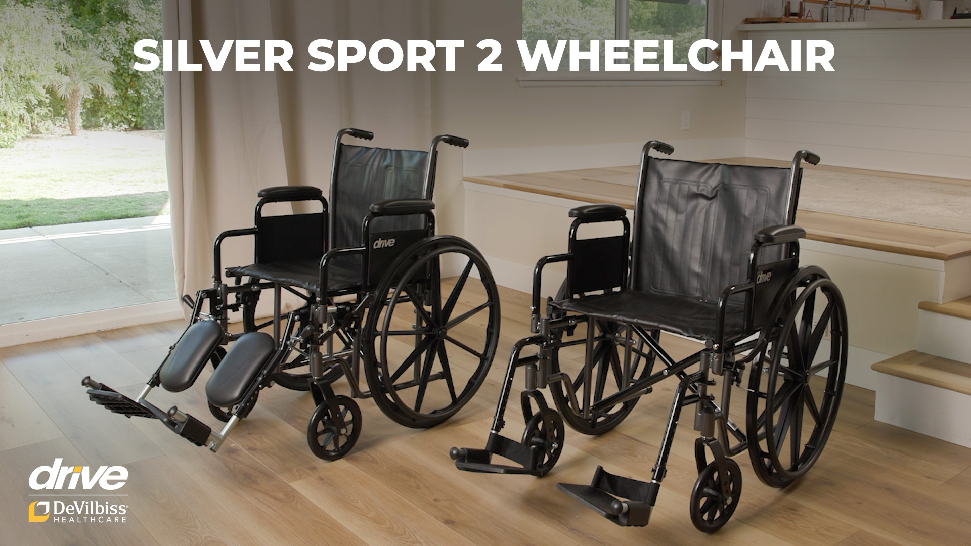 Amazon.com: Drive Medical SSP218DDA-SF Silver Sport 2 Lightweight