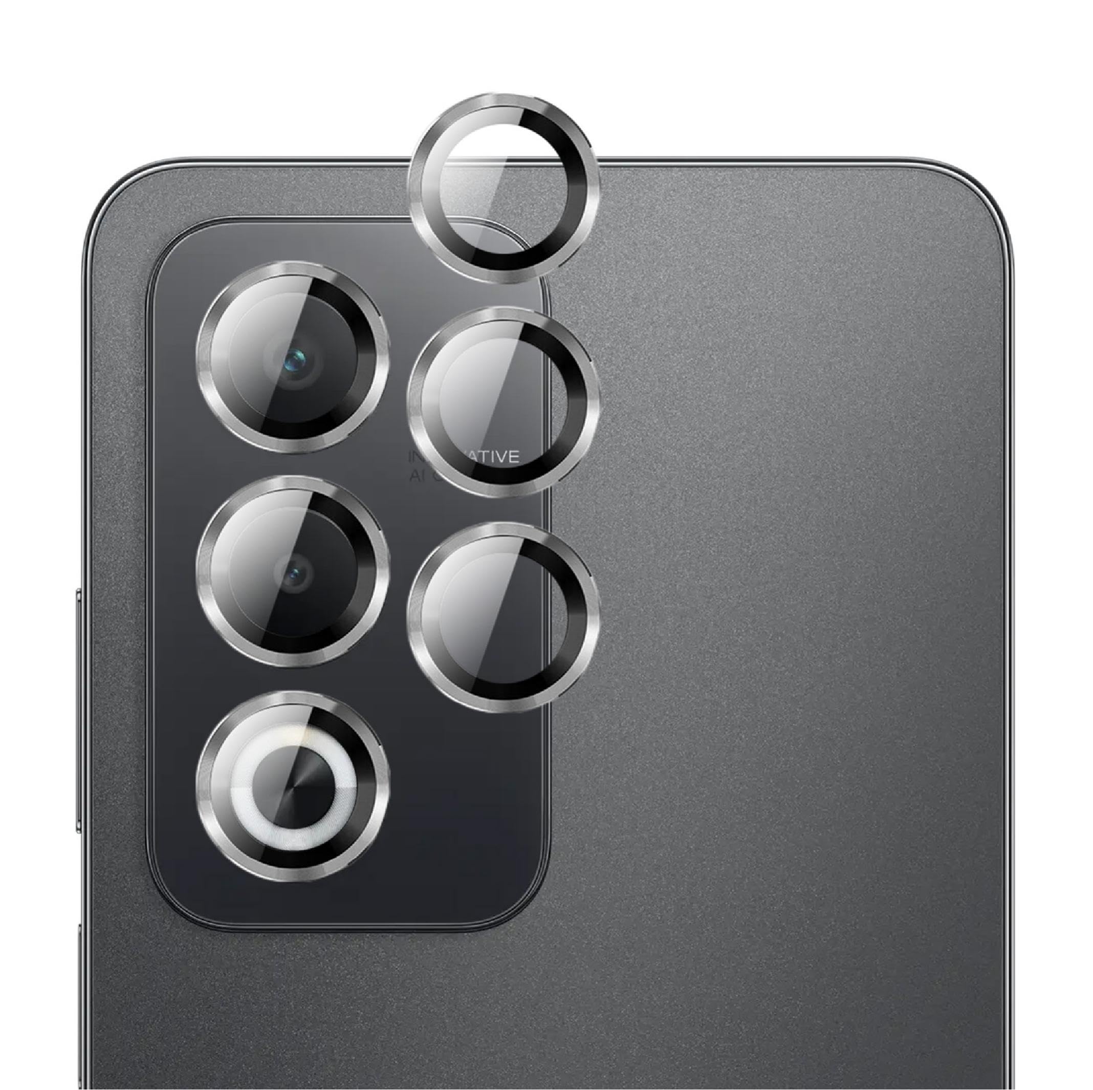 GIOPUEY Caméra Arrière Protecteur Pour Huawei Pura 70 Pro, [Lot De 2] Caméra Métal Protecteur, [Résistant Aux Rayures] [Protection Contre Les Chutes] [Facile à Installer]- Noir