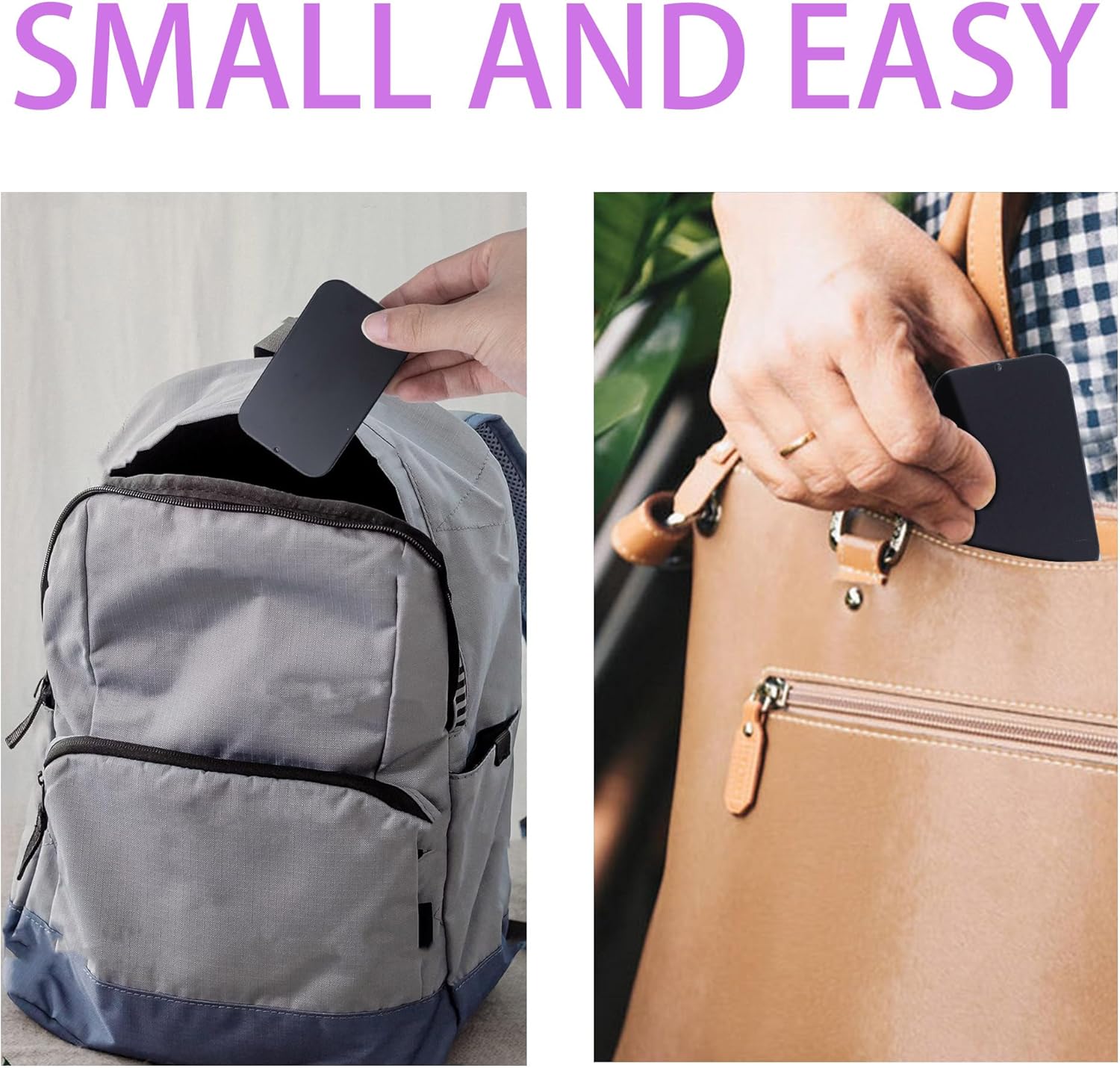 2Pack Dental Floss Portable Case,Dental Floss Dispenser,Storage 24 Picks Adult Floss in Box,Refillable Glide Floss,Portable Travel Floss Box for Travel(Black) - Image 4