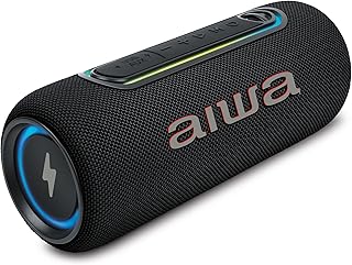 Caixa de som speaker aiwa sp-05-lb 30w bluetooth ipx5