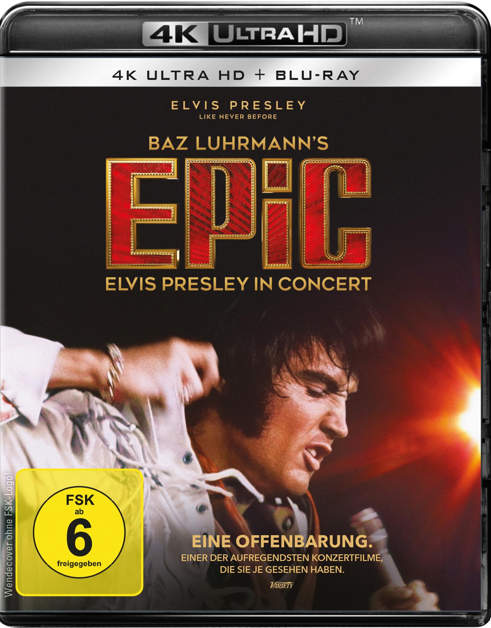 EPiC: Elvis Presley in Concert (4K Ultra HD+Blu-ray)