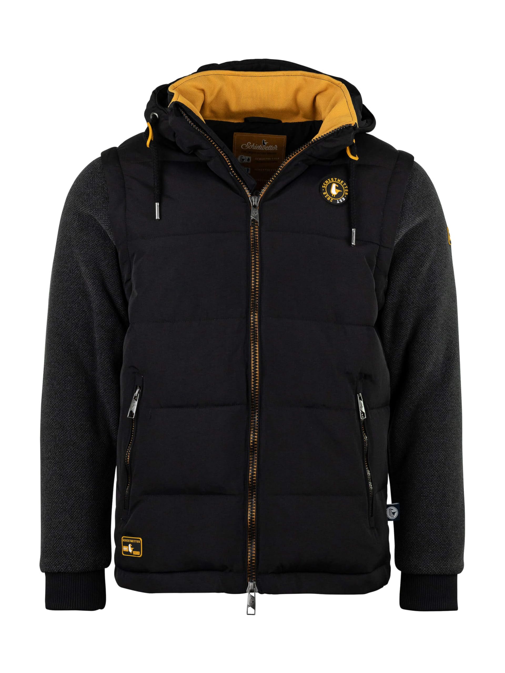SCHIETWETTER Herren Jacke Materialmix Hybrid Jack
