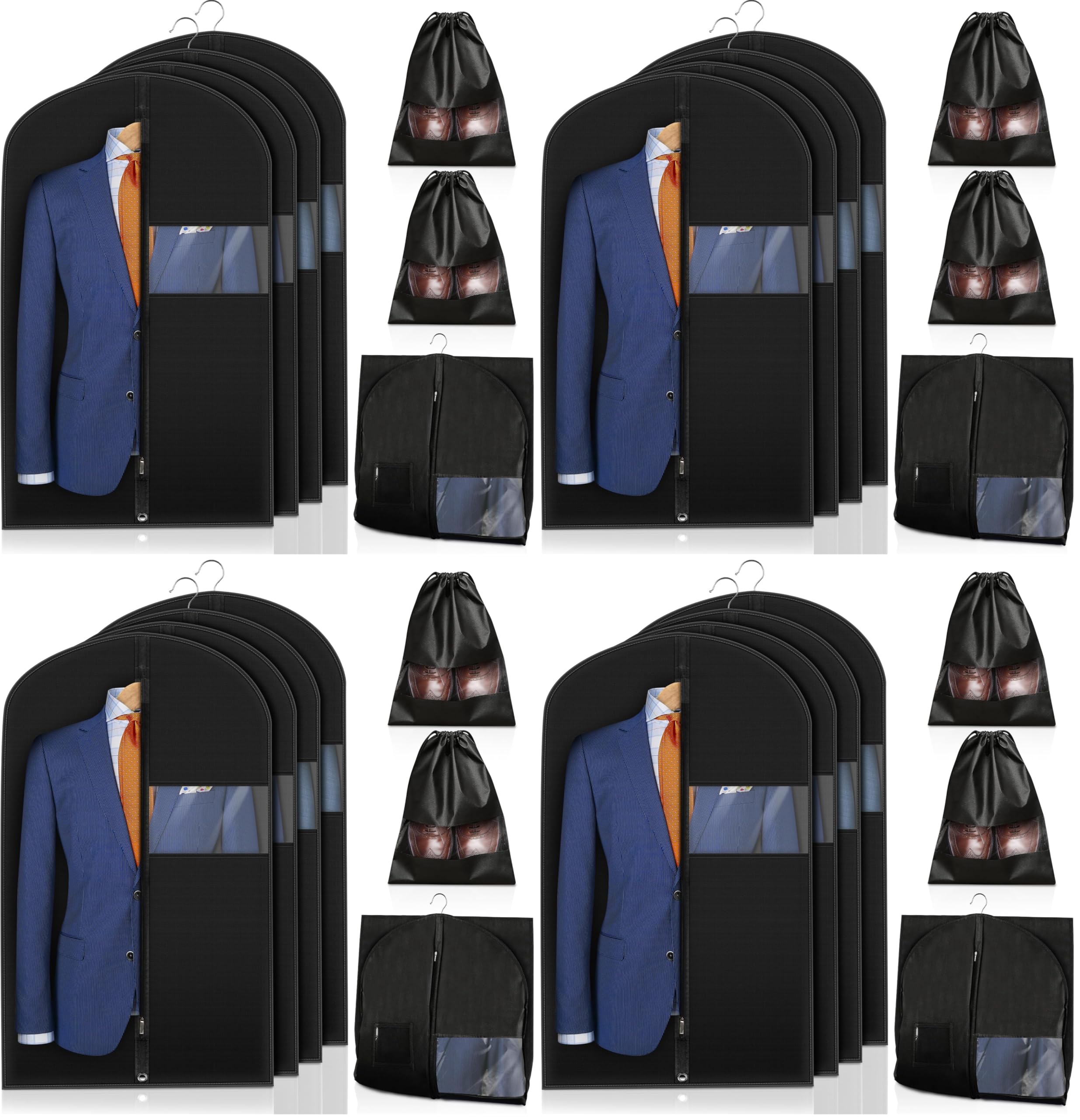 Housse vêtements anti poussière pour protéger vos costumes de l'humidité