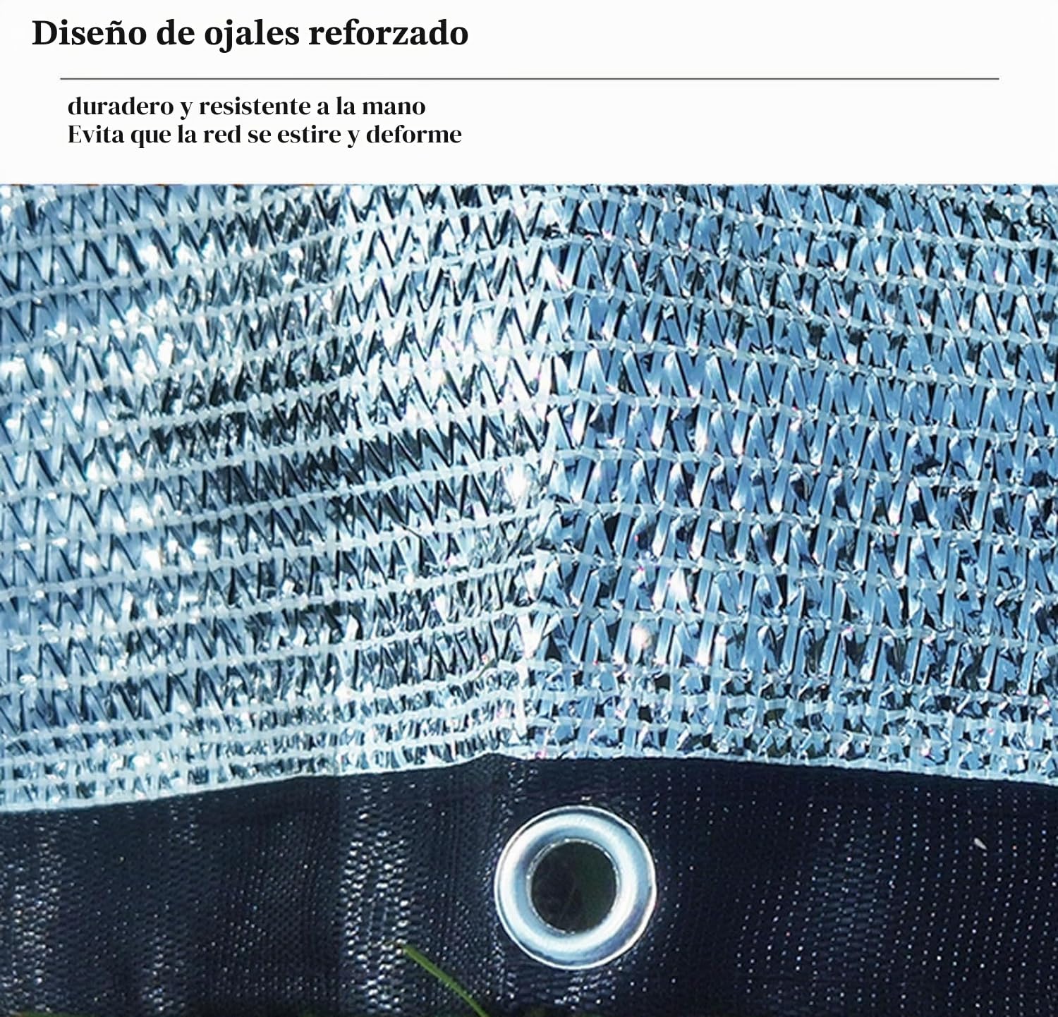 Red de sombra para perros, 3 x 2 m, malla de aluminio, 85% de protección térmica, protección reflectante UV, protección solar, cubierta de tela de sombra de aluminio para camping, invernadero, perro