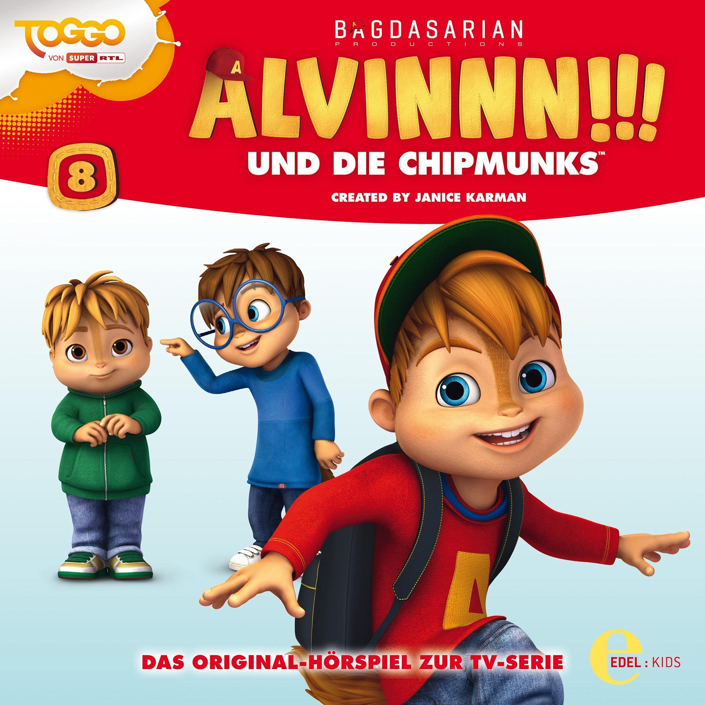 Cover art for Alvinnn!!! und die Chipmunks 8. Das Original-Hörspiel zur TV-Serie