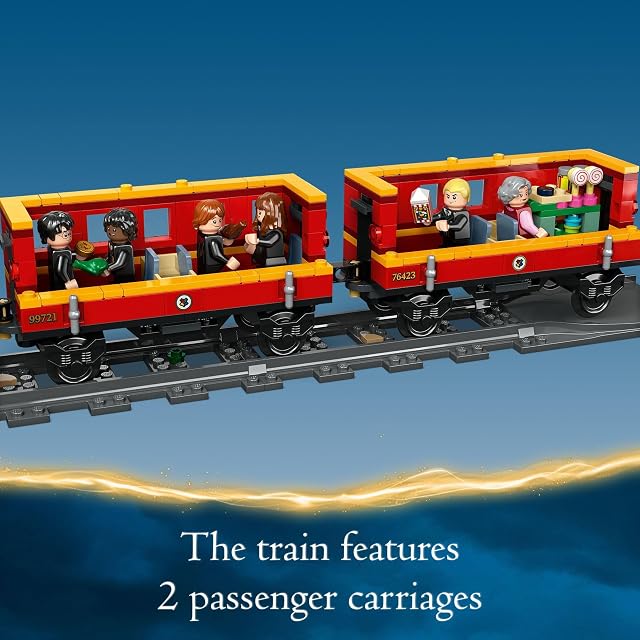 Foto 3 de 7 de LEGO Harry Potter Hogwarts Express & Hogsmeade Station Building Toy