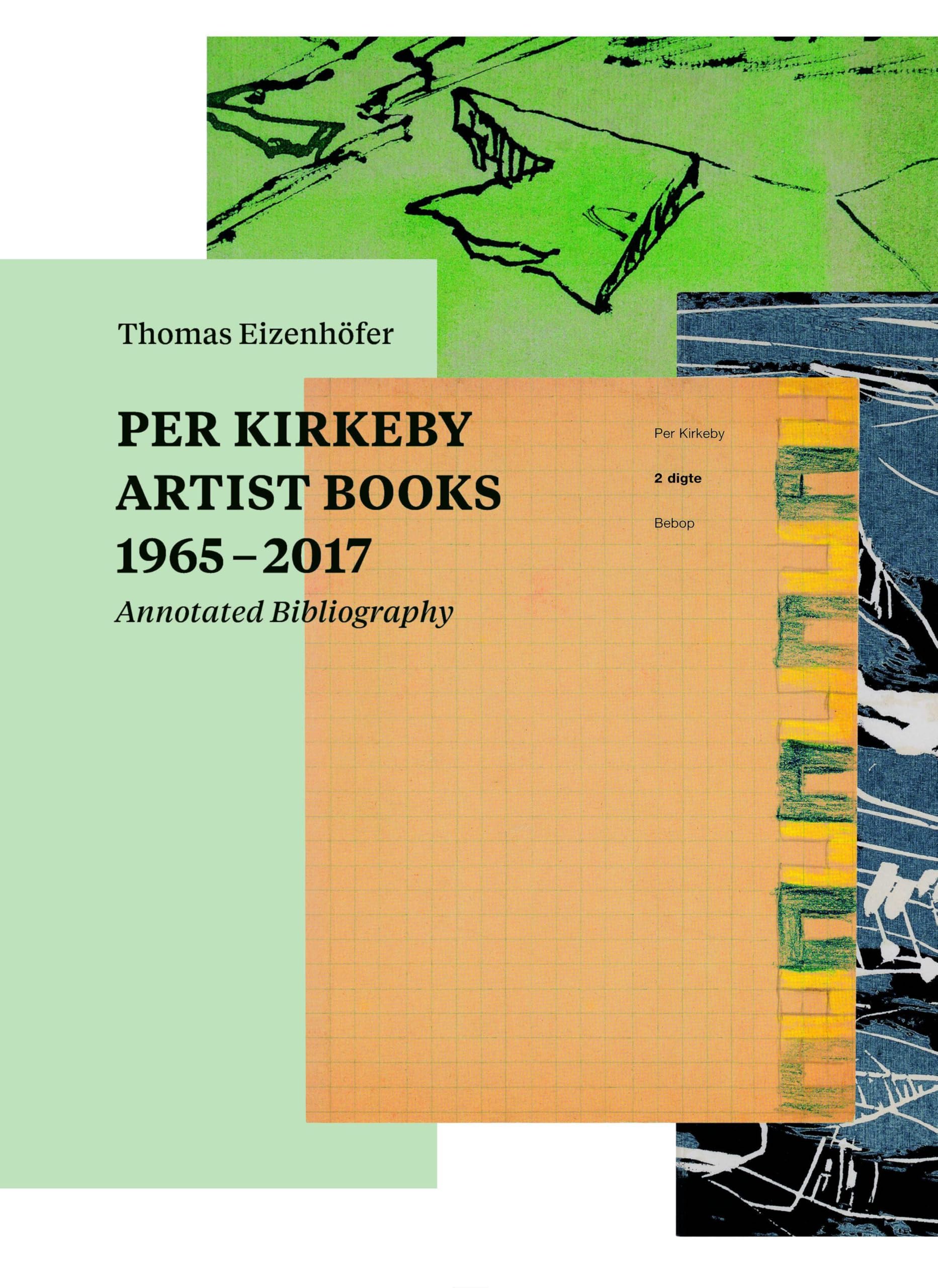 Per Kirkeby Artist Books 1965-2017 le livre d'art relié d'une qualité d'impression rare