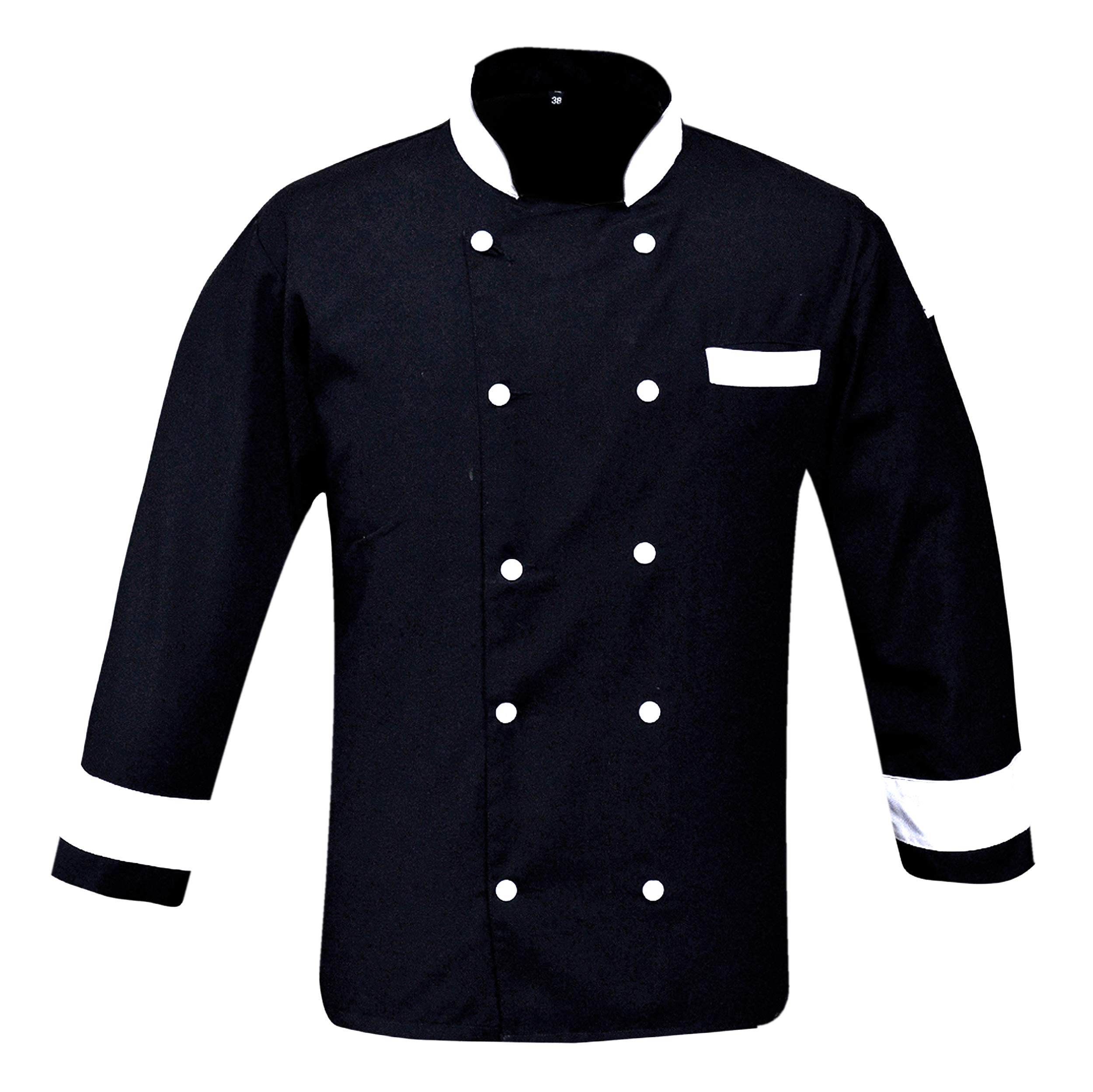 Men's Chef Coat/Chef Jacket Multi-Colored Full Sleeve Chef Coat Size (S-6XL)