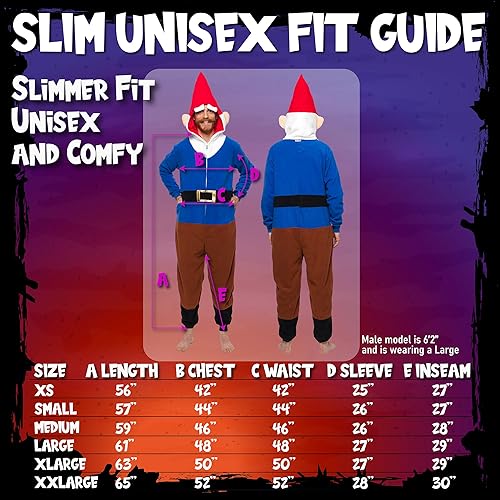 Miniatura 4 de Funziez! Gnomo One Piece - Disfraz de fantasía para adultos