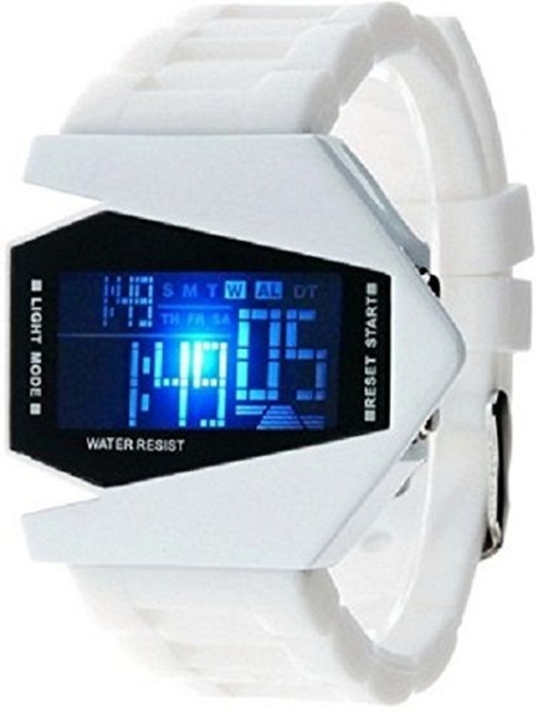 Pappi-Haunt Digital Display White Dial Mens LED Wrist Watch (B071XPCJRD) Amazon Price History, Amazon Price Tracker