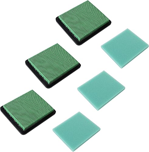 Miniatura 3 de Paquete de 3 filtros de aire 17211-ZL8-023 para Honda Engine GC160 GC190 GCV160 GCV190 GX100, cortacésped HRC216 HRR216 HRT216 HRX217, 17211-ZL8-000
